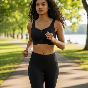 Lululemon Athletica Black Sports Bra